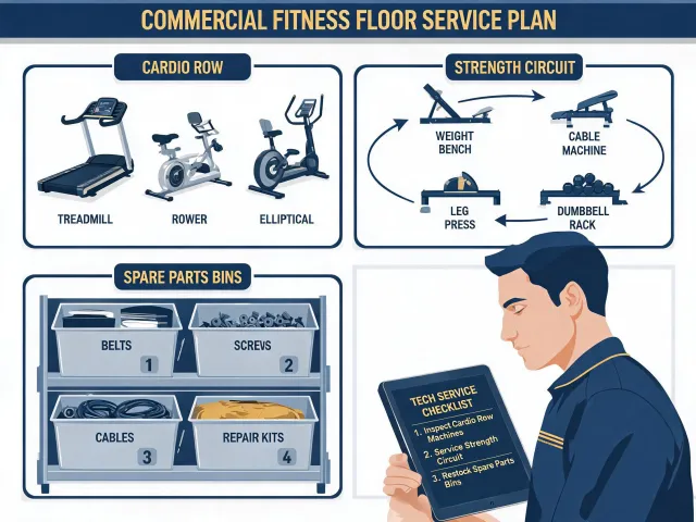 Precor service planning illustration